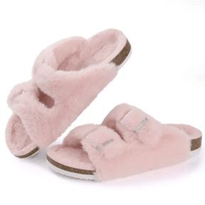 Chinelo Feminino Peluciado Fluffy