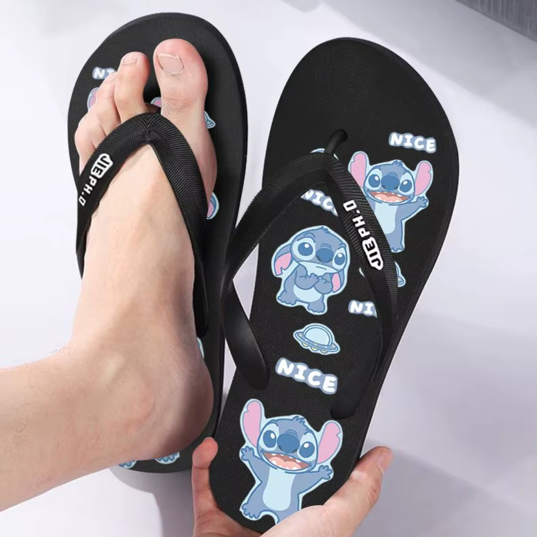 Chinelo de Dedo do Stitch