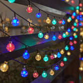 Luzes de Bolinhas Solar - À Prova D'água Decoração de Natal