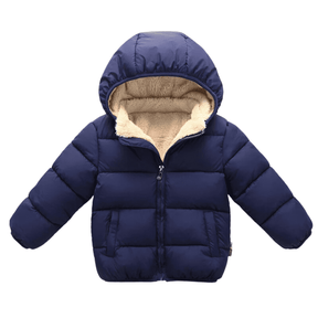 Jaqueta Puffer Infantil com Pelúcia