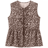 Conjunto Feminino de Blusa e Calça Animal Print