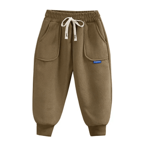 Calça Infantil de Moletom com Pelúcia