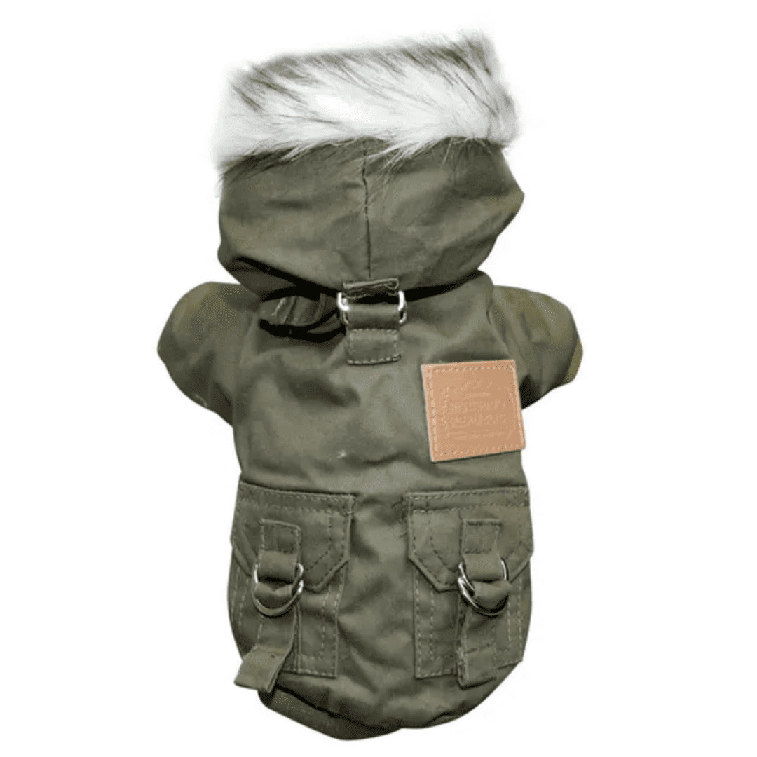 Roupinha Pet Parka com Pelúcia