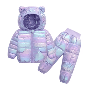 Conjunto Infantil Puffer Térmico