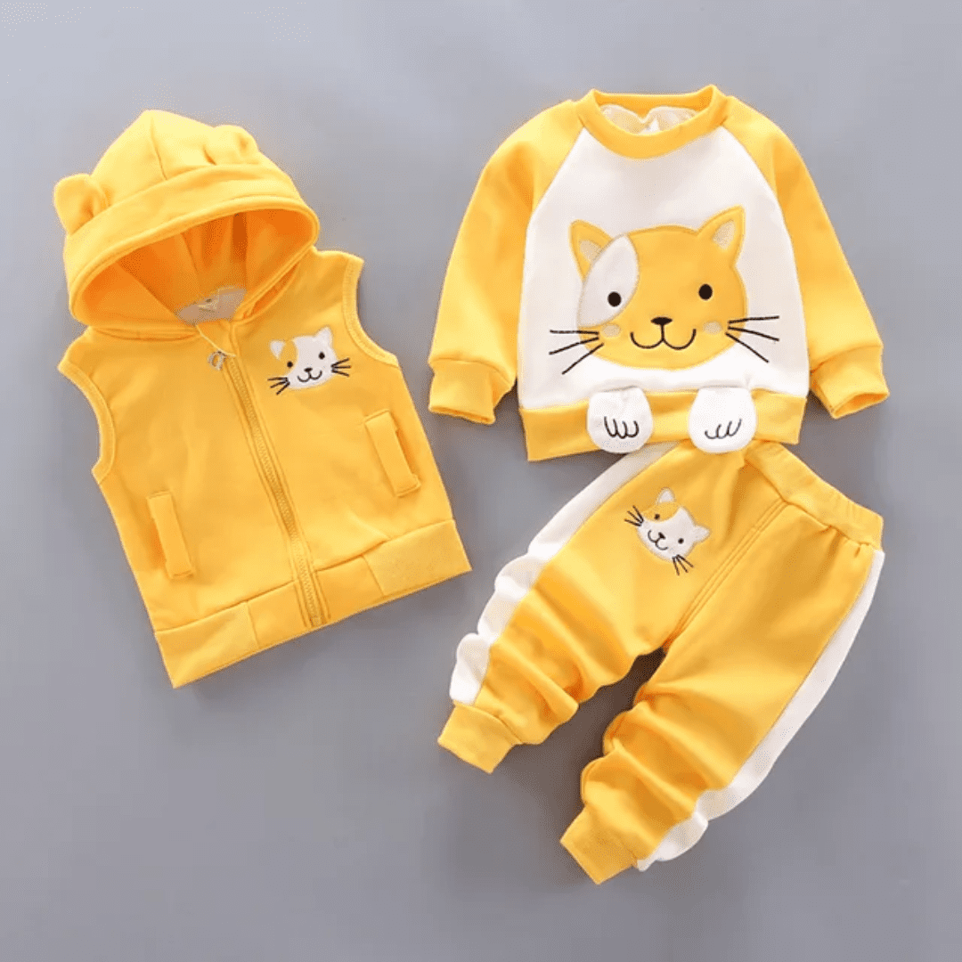 Conjunto de Inverno Infantil 3 Peças