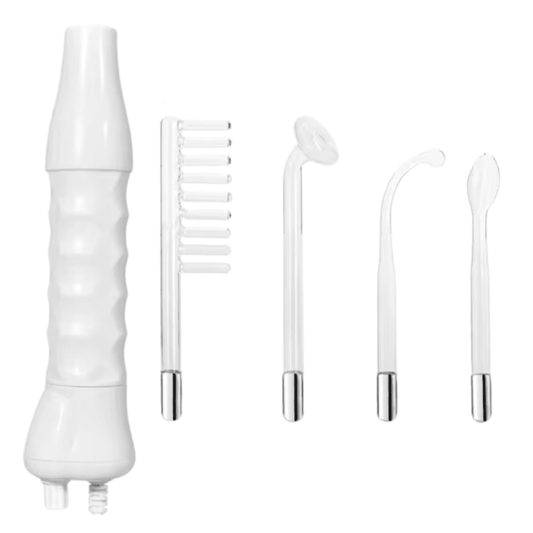 SempreJovem™ Kit de Alta Frequência Facial Portátil + Eletrodo Capilar de Brinde