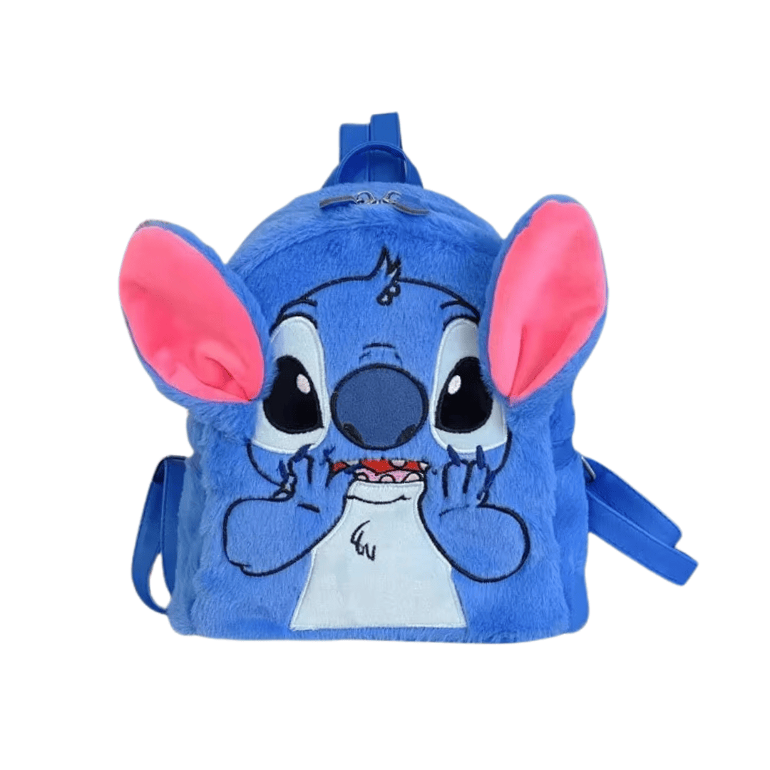 Mochila Pequena de Pelúcia do Stitch