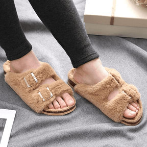 Chinelo Feminino Peluciado Fluffy