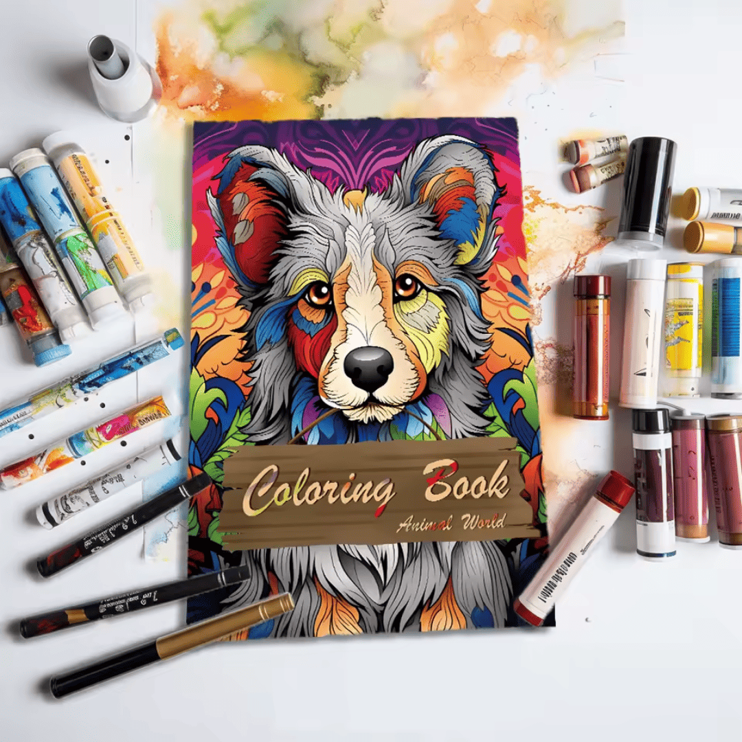 Livro de Colorir Animais 25 Páginas