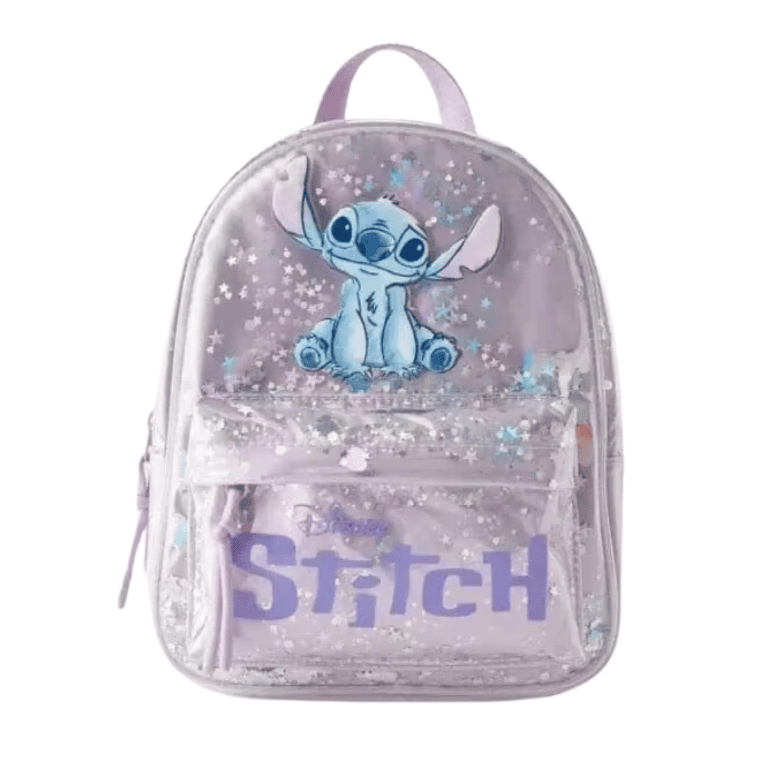 Mochila Infantil do Stitch com Lantejoulas