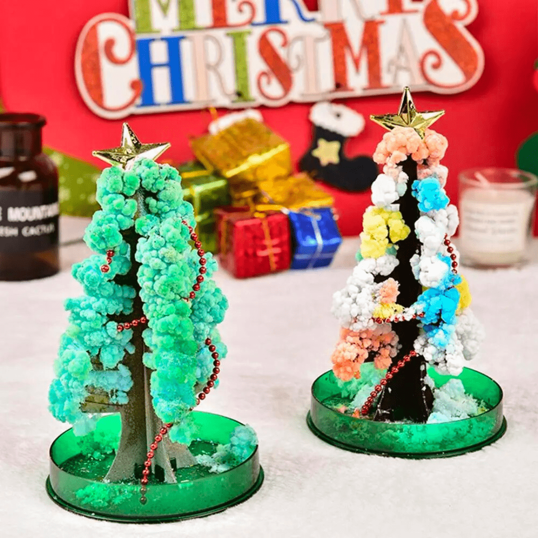 Árvore de Natal + Ganhe de Brinde: Papai Noel com Crescimento Mágico ✨