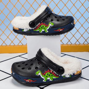 Croc Infantil com Pelúcia Dinos