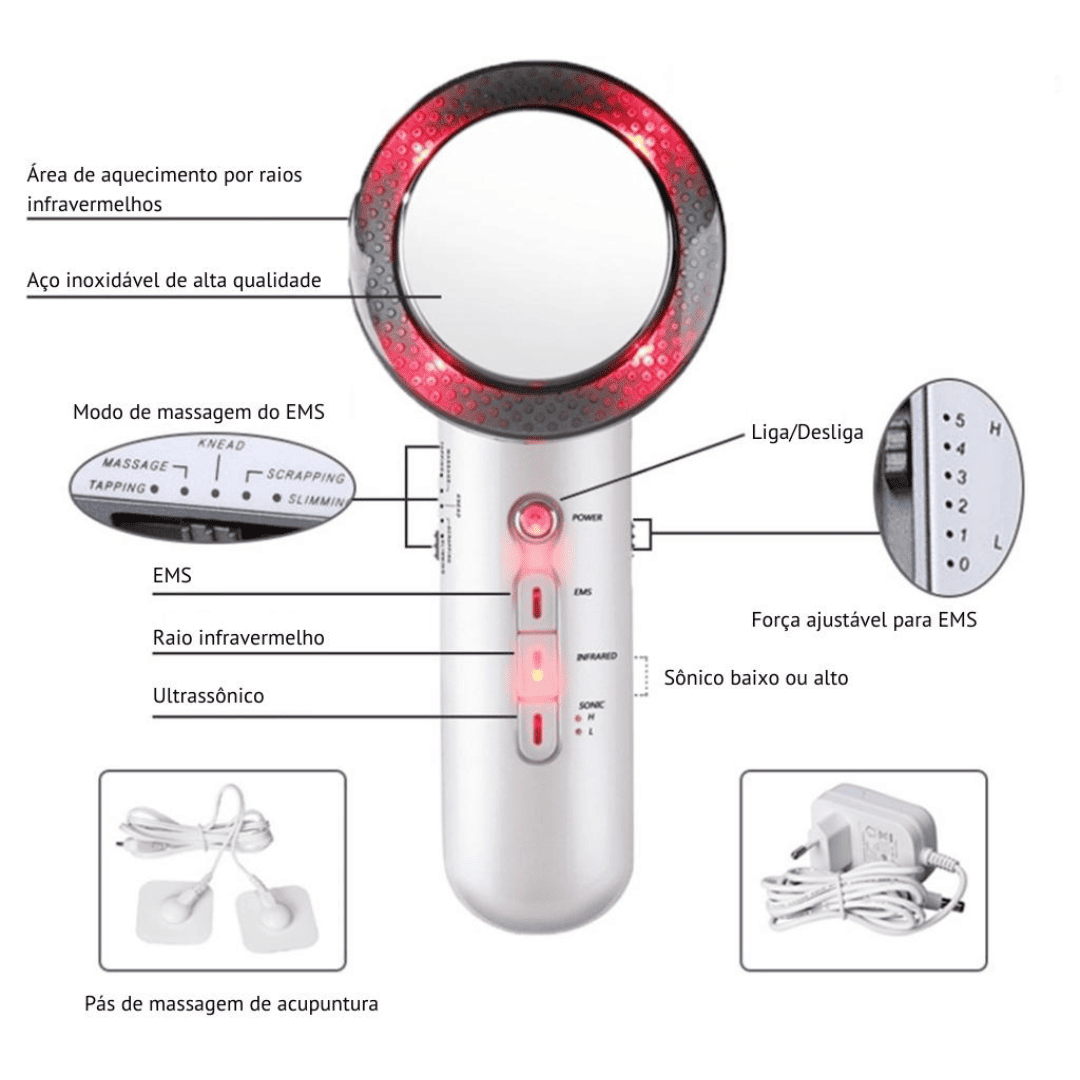 UltraLipo® - Lipocavitação Ultrassônica para Redução de Gordura e Celulite