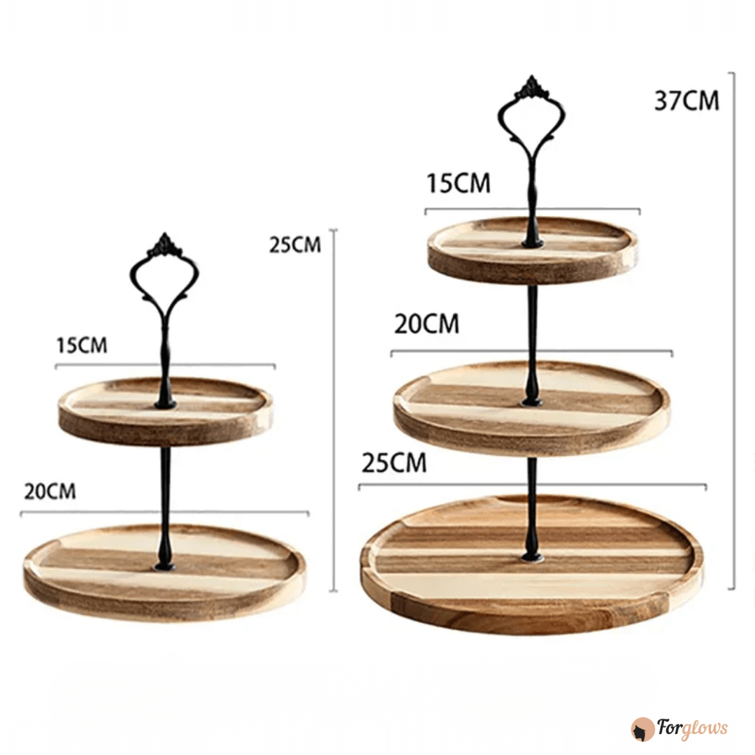 Bandeja Camadas de Madeira