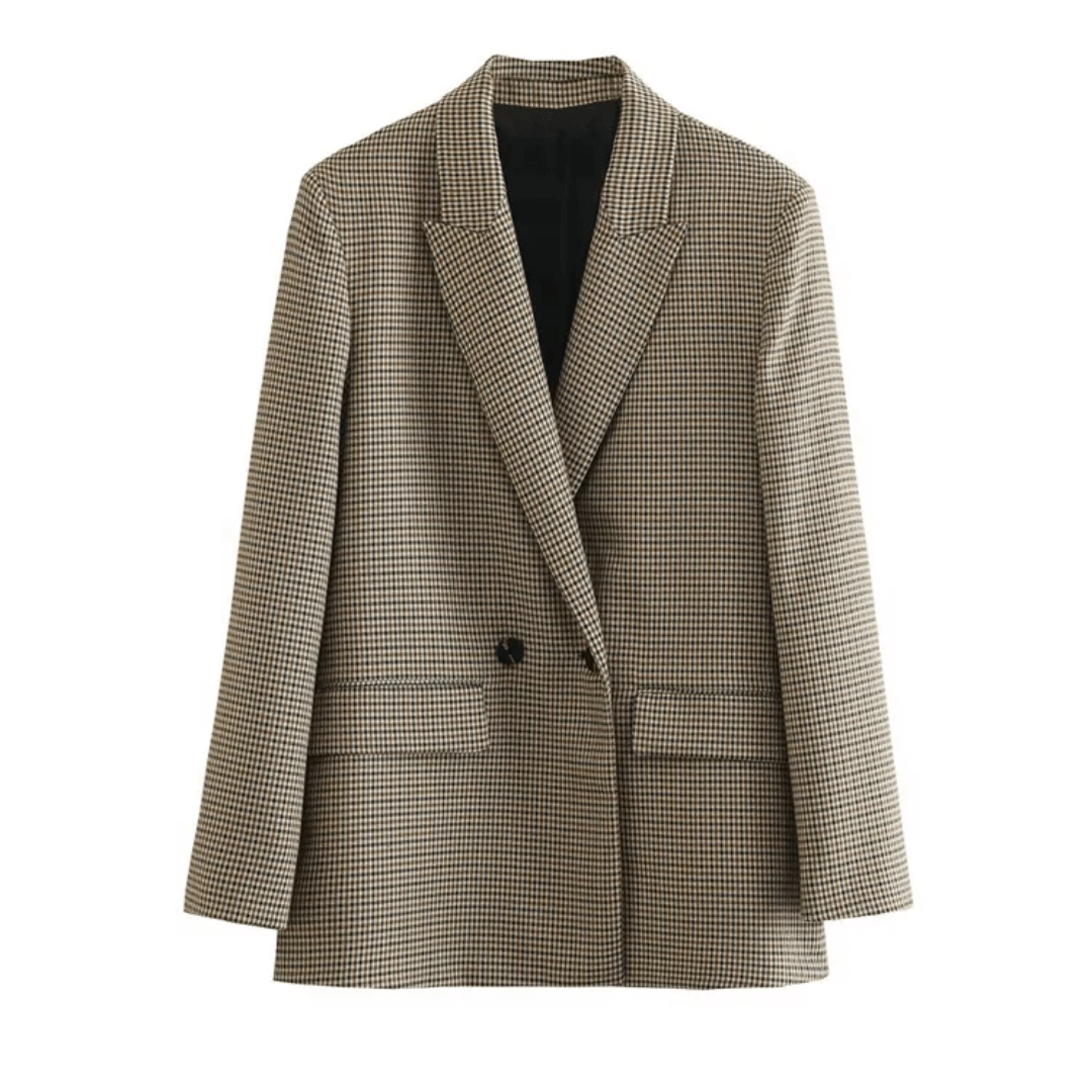 Blazer Feminino Xadrez