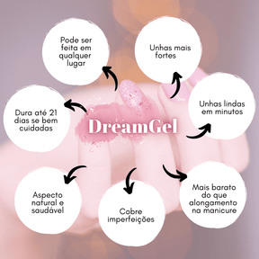 KIT 5 Cores Extras DreamGel