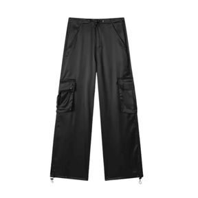 Calça Feminina Cargo Acetinada