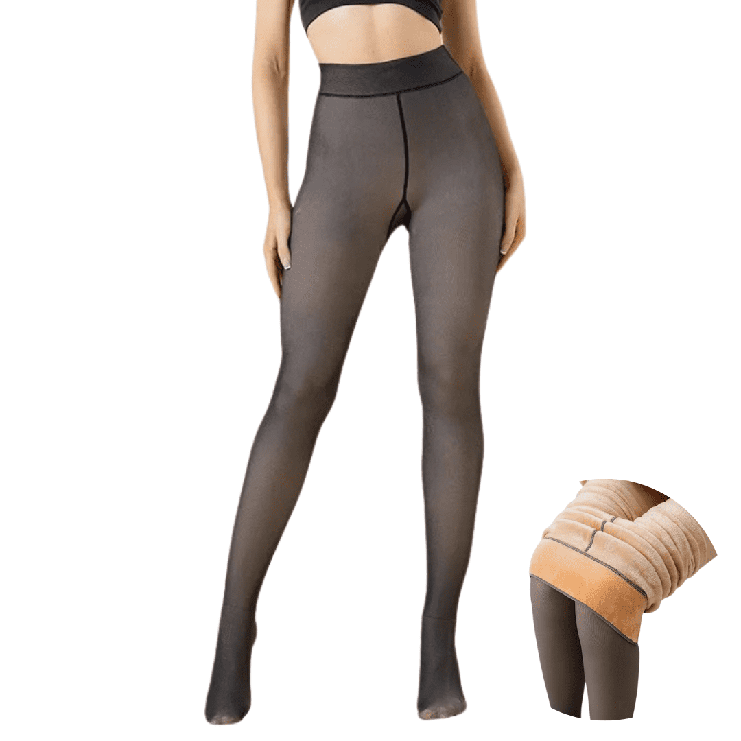 Meia-Calça Feminina Fio 15 Térmica - Kit com 2