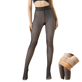 Meia-Calça Feminina Fio 15 Térmica - Kit com 2