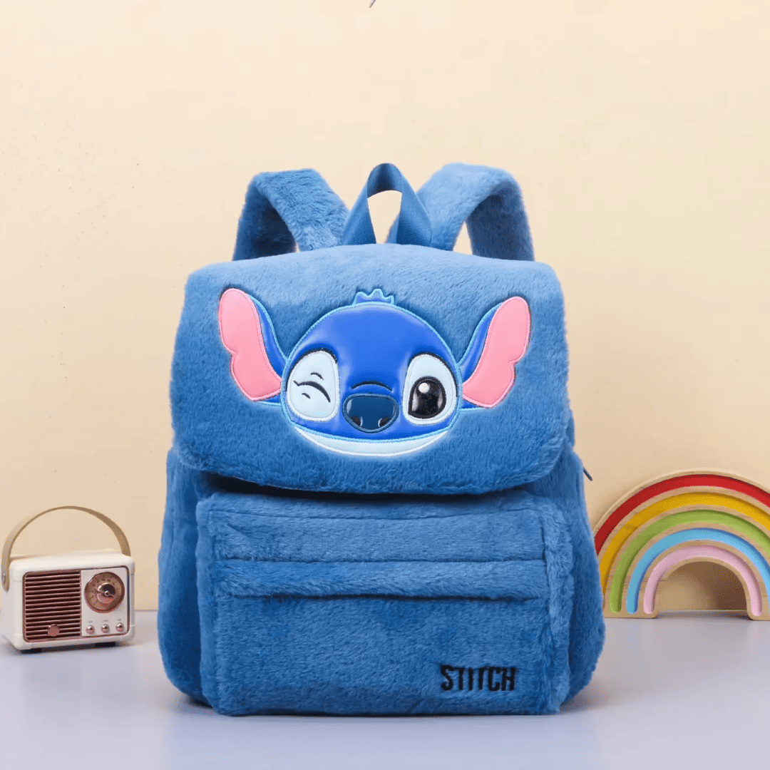 Mochila Infantil de Pelúcia do Stitch