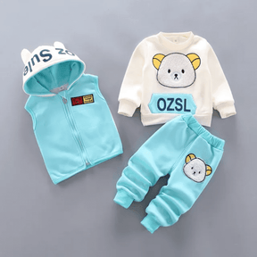 Conjunto de Inverno Infantil 3 Peças