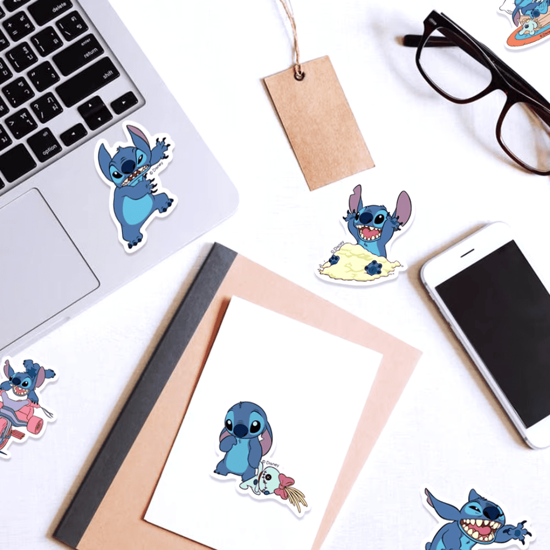 51 Adesivos do Stitch