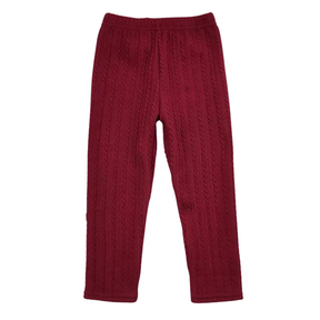 Calça Infantil com Pelúcia Jacquard