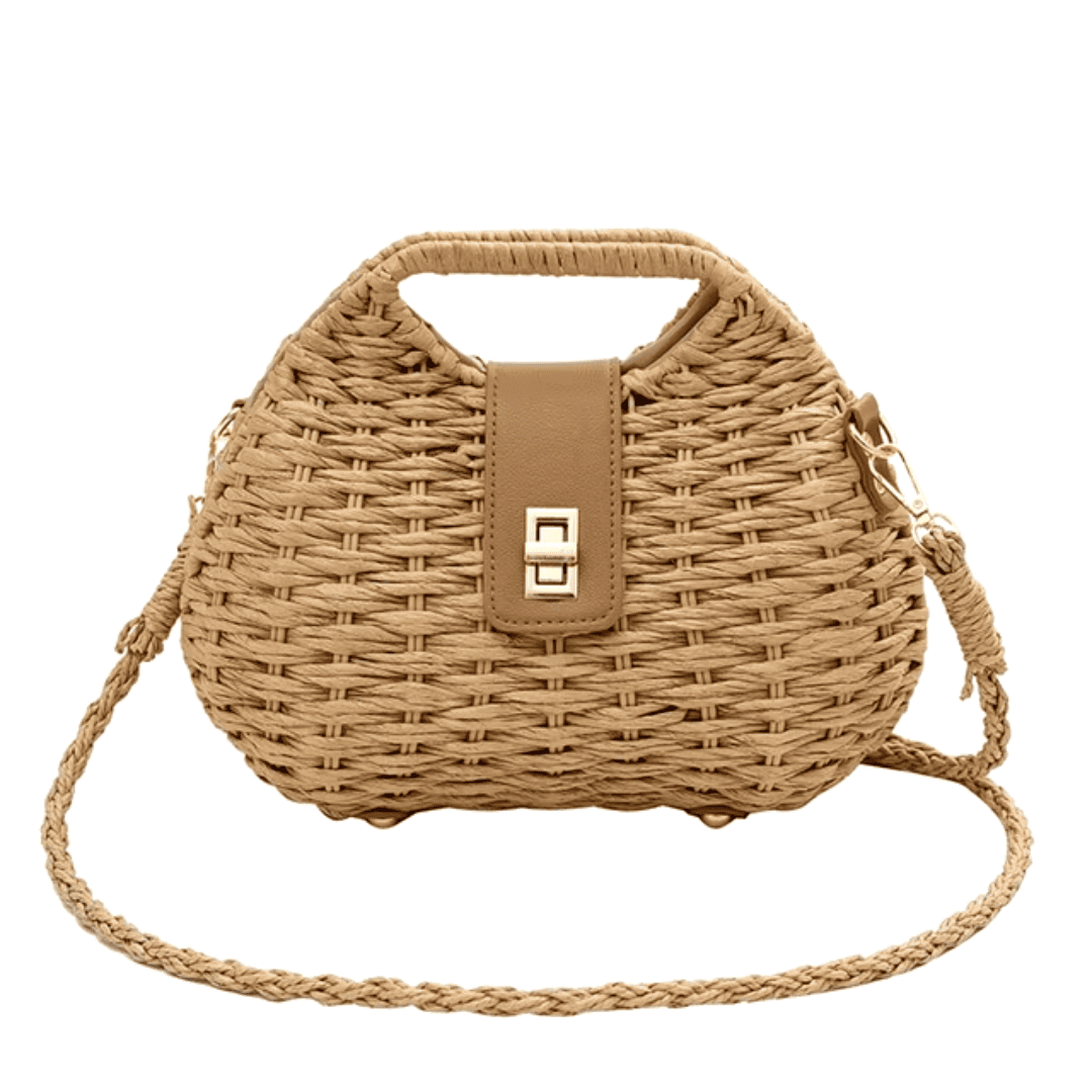 Bolsa de Palha Crossbody