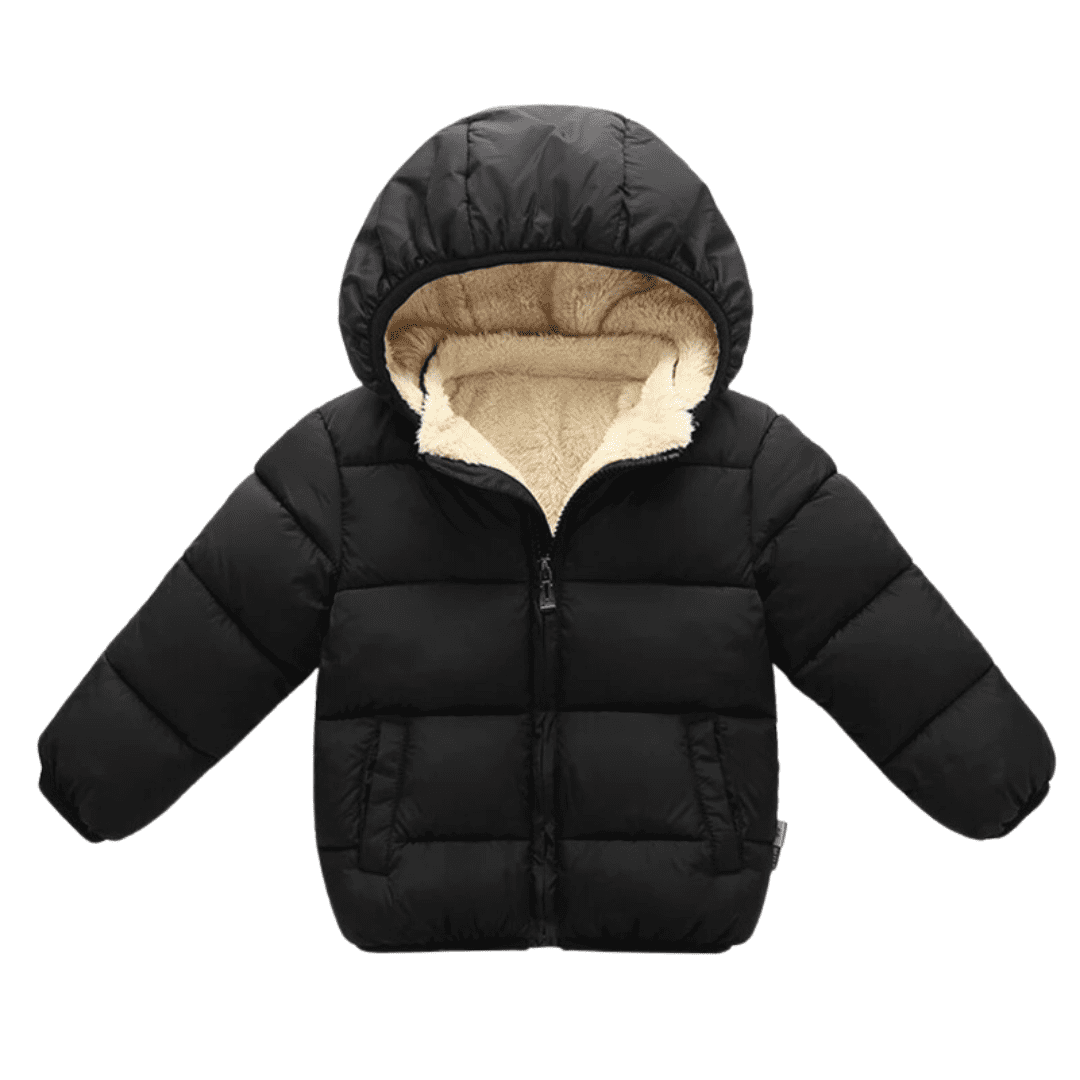 Jaqueta Puffer Infantil com Pelúcia