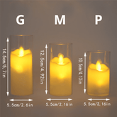 6 Velas de Led Decorativas