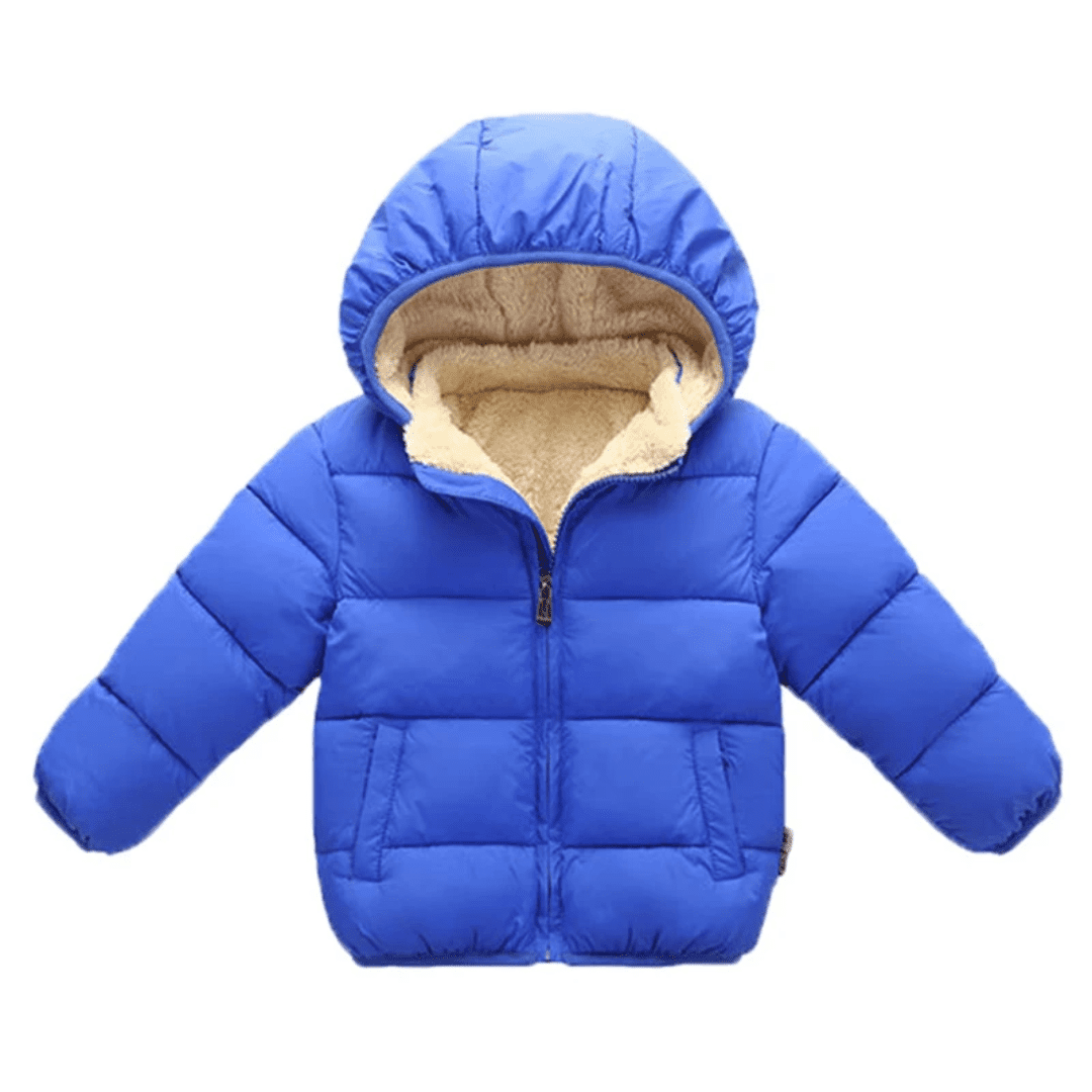 Jaqueta Puffer Infantil com Pelúcia