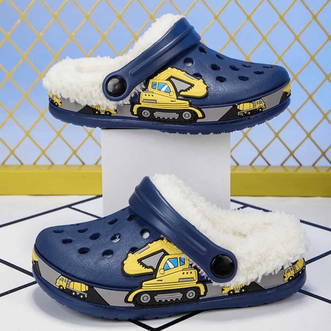 Croc Infantil com Pelúcia Dinos