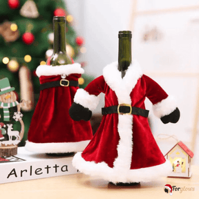 Capa de Vinho Presente Decoração de Natal