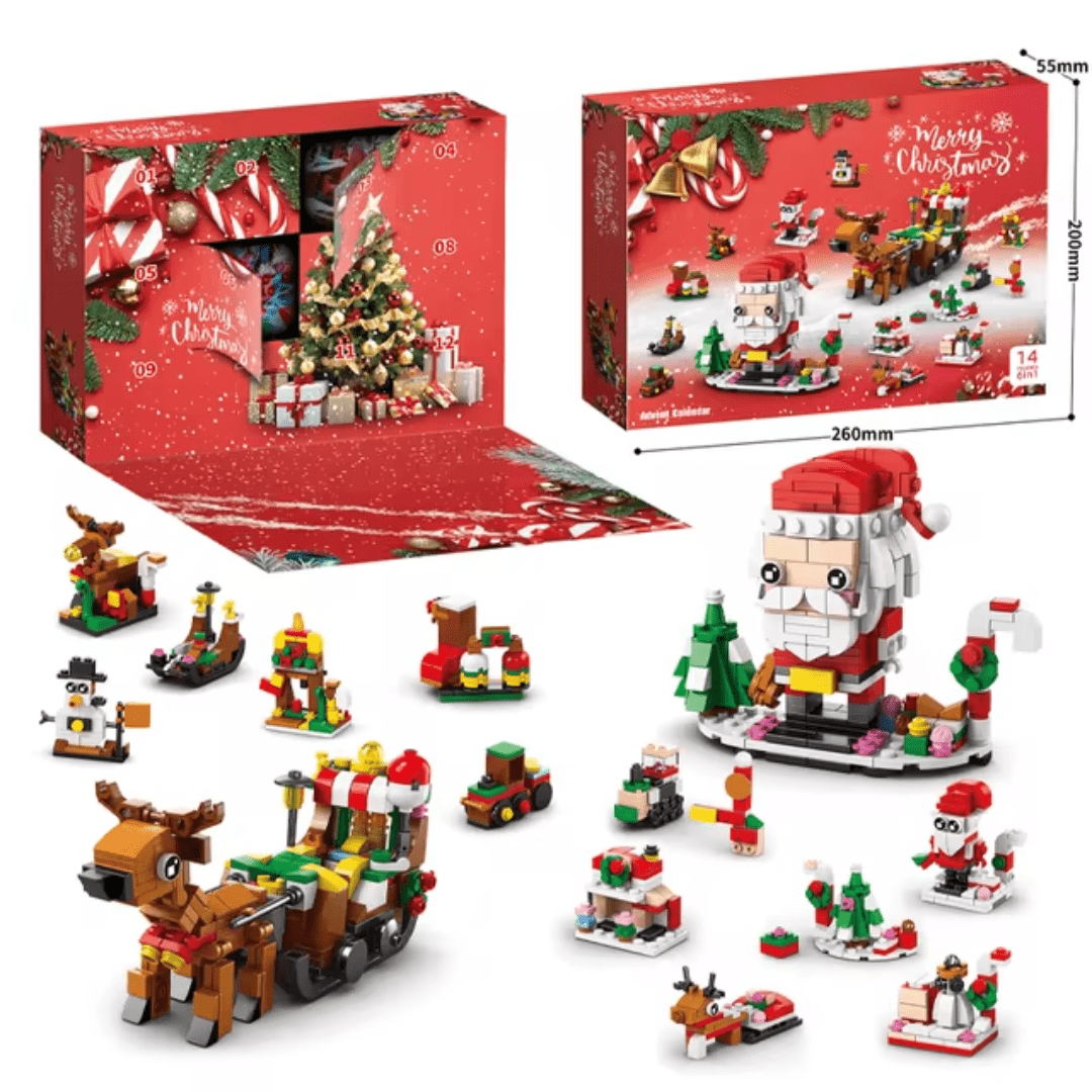 Calendário Contagem Regressiva + Lego de Natal Surpresa