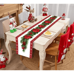 Trilho de Mesa Decoração de Natal