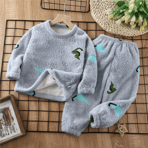 Pijama Infantil de Pelúcia Unissex