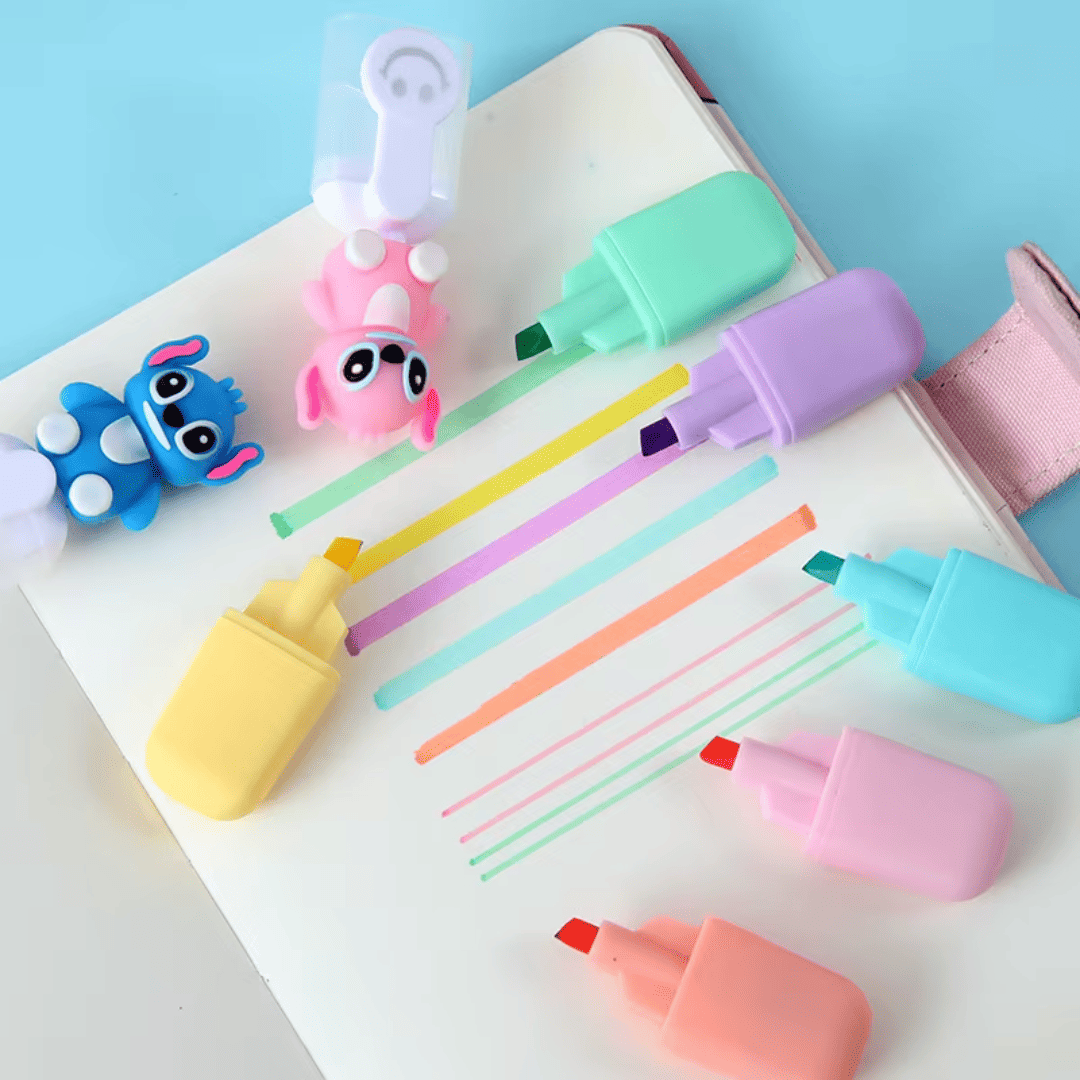 Kit Marca Textos do Stitch