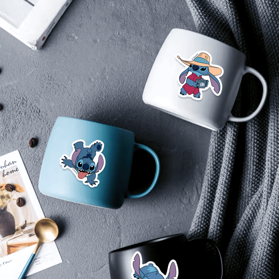 51 Adesivos do Stitch