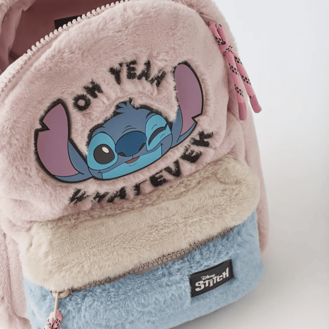 Mochila de Pelúcia do Stitch