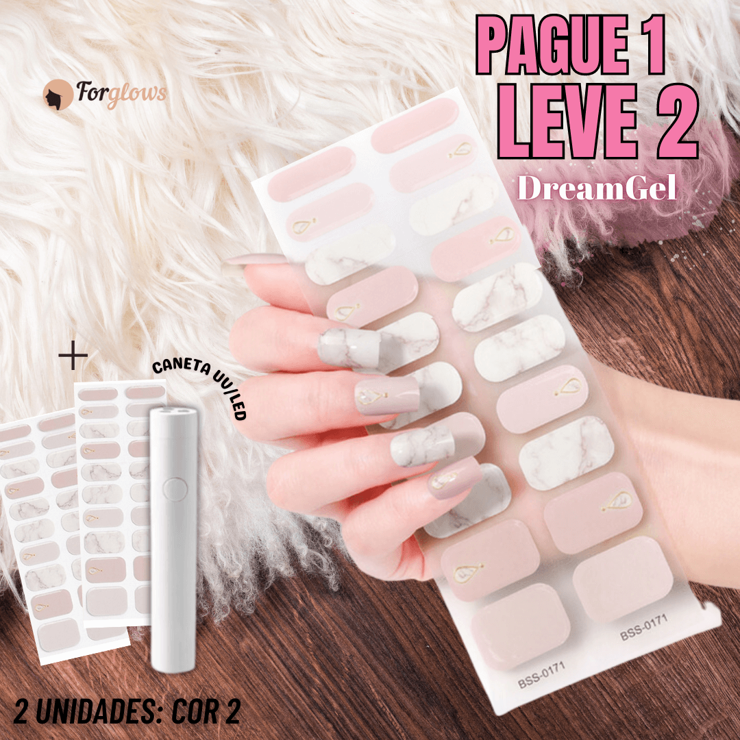 Pague 1 e Leve 2 - DreamGel Unhas Perfeitas