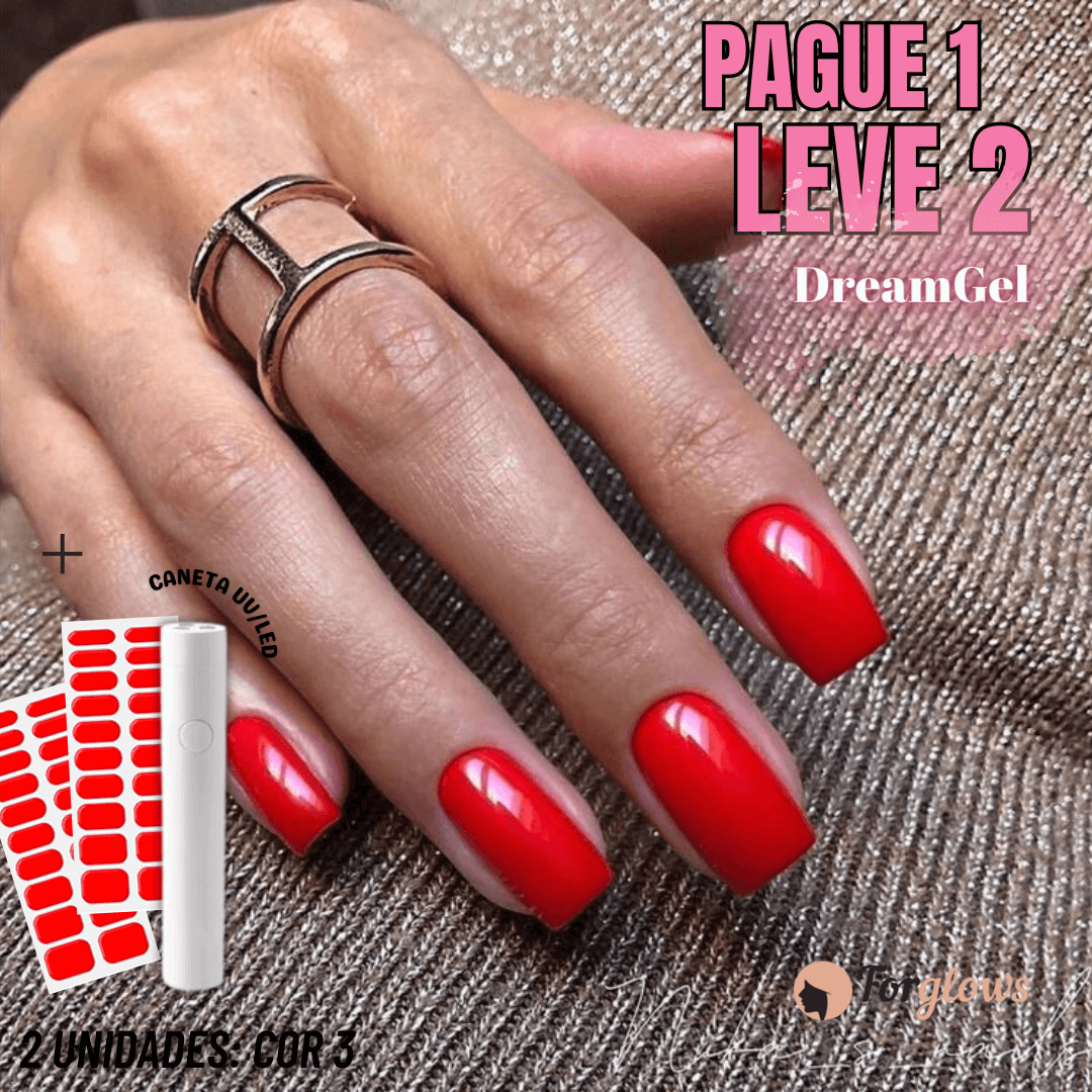 Pague 1 e Leve 2 - DreamGel Unhas Perfeitas