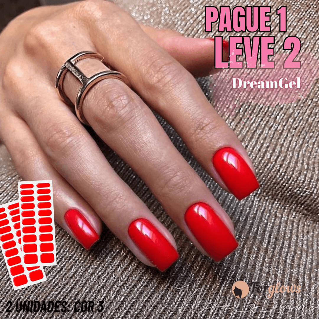 Pague 1 e Leve 2 - DreamGel Unhas Perfeitas