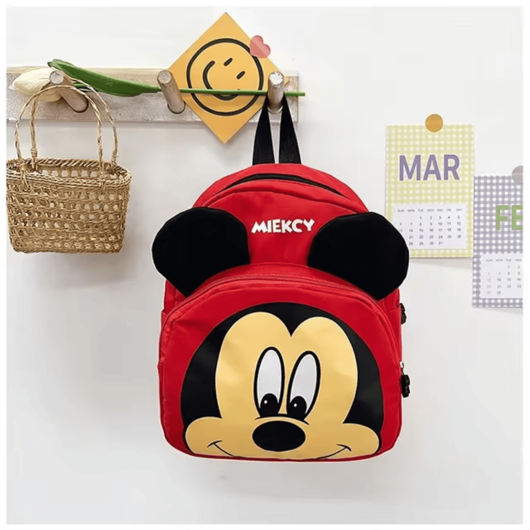 Mochila Pequena Mickey e Minnie