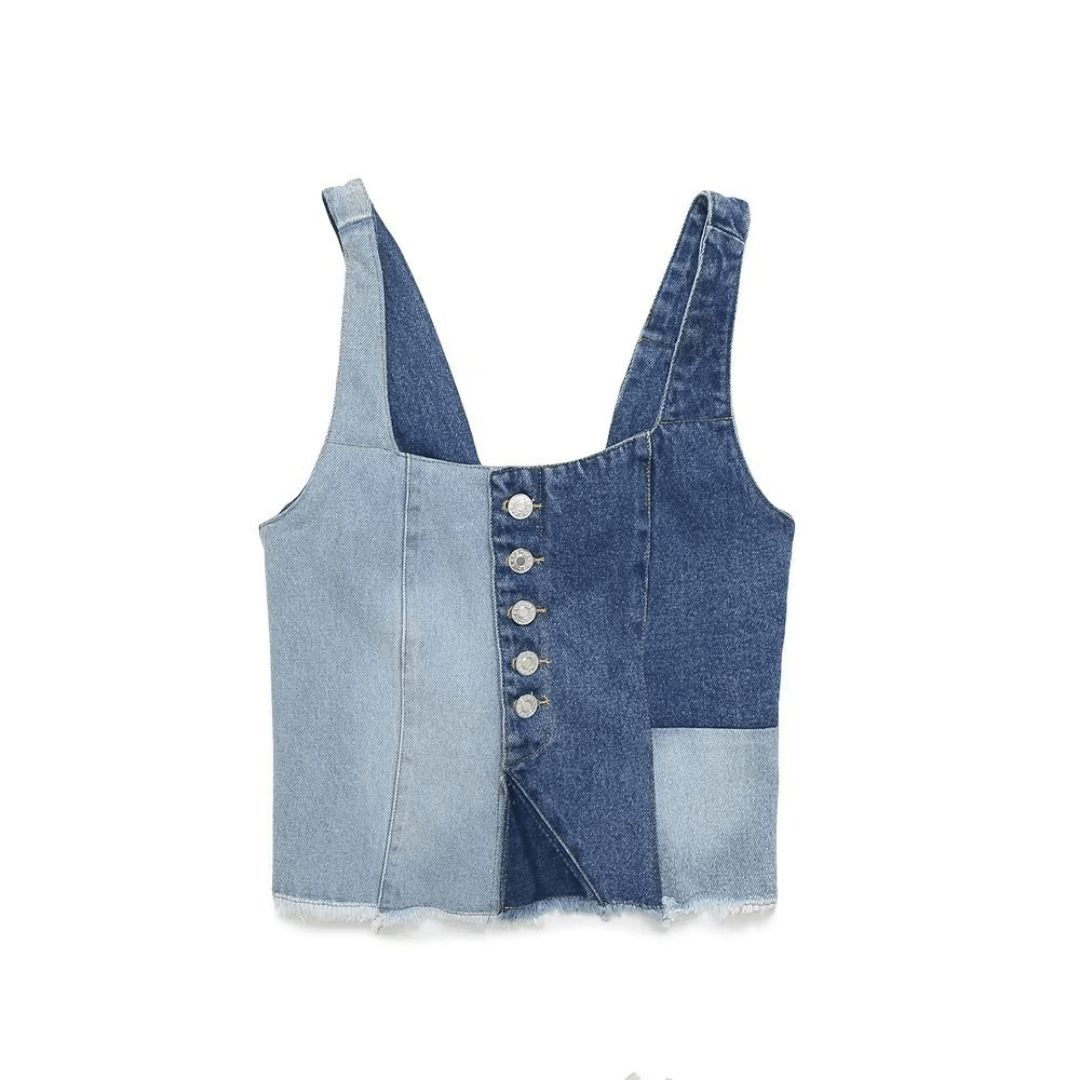 Blusa Feminina Jeans Camila