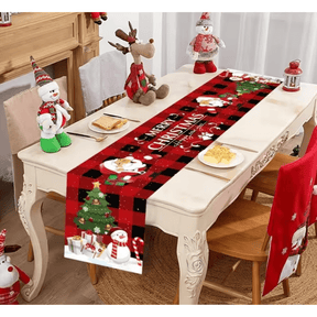 Trilho de Mesa Decoração de Natal