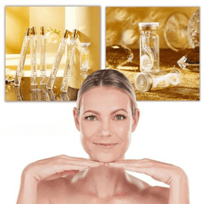 Fios de Ouro 24K com Proteína de Colágeno Rejuvenescedor