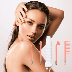 SempreJovem™ Kit de Alta Frequência Facial Portátil + Eletrodo Capilar de Brinde