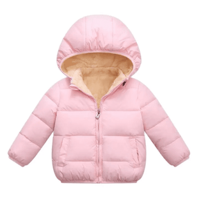 Jaqueta Puffer Infantil com Pelúcia