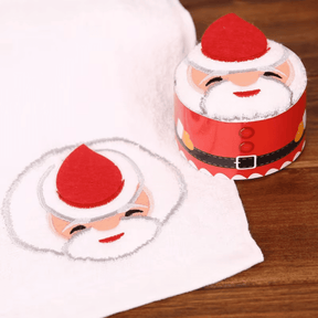 10 Lembrancinhas Toalha de Mão de Natal