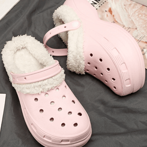 Croc Feminino Peluciado